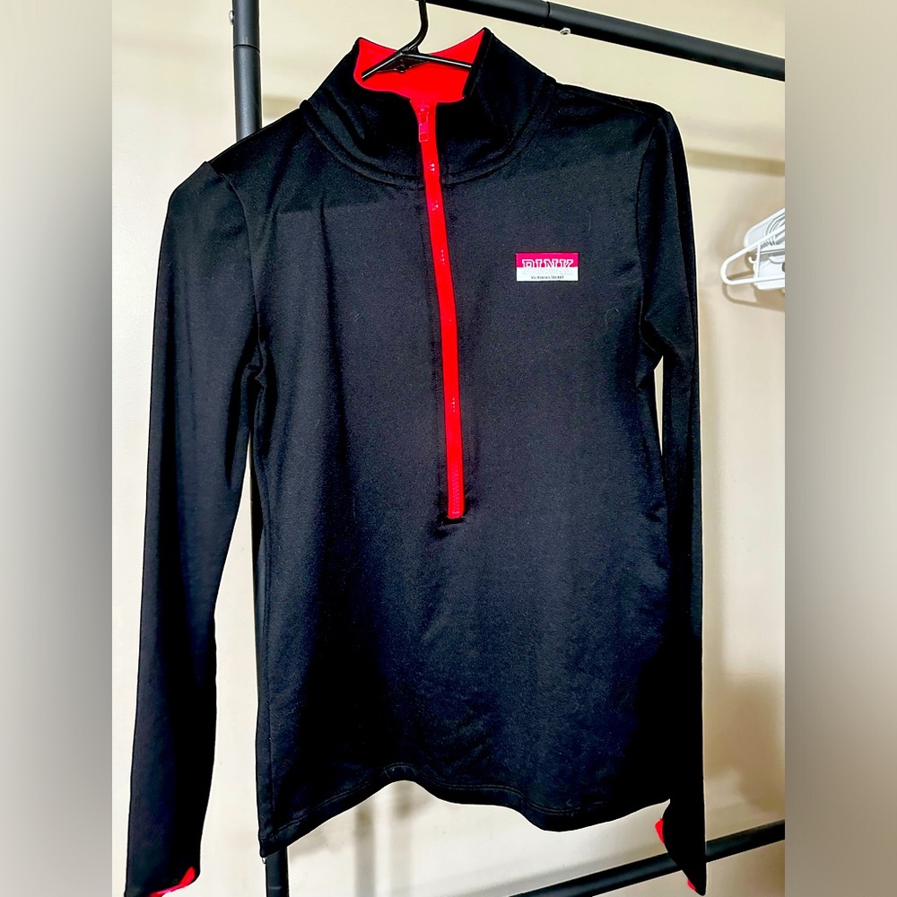 Victoria secret pink sport quarter zip